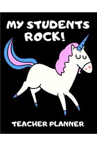 My Students Rock - Teacher Planner