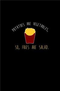 Potatoes Are Vegetables, So Fries Are Salad.