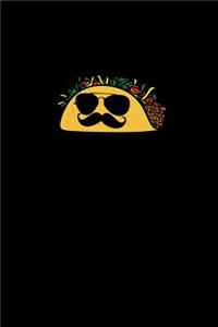 Taco with mustache