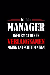Ich Bin Manager Informationen Verlangsamen Meine Entscheidungen