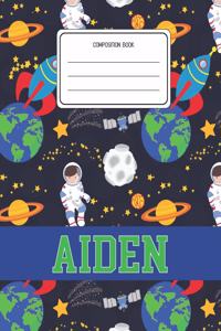 Composition Book Aiden