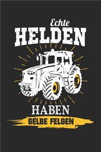 Echte Helden Haben Gelbe Felgen