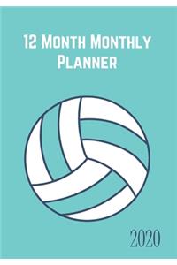 12 Month Monthly Planner