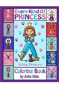 Every Kind of Princess Coloring Book
