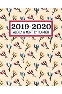 2019-2020 Weekly & Monthly Planner