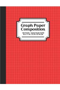 Graph Paper Composition Notebook