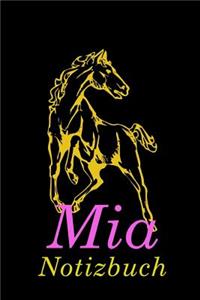 Pferd Mia Notizbuch