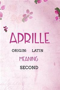 Aprille Latin Second