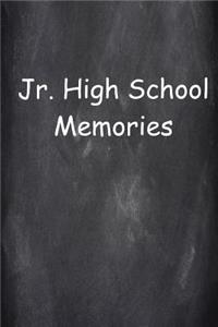 Graduation Journal Jr. High School Memories Lined Journal Pages