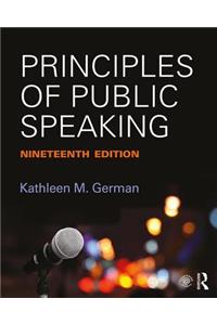 Principles of Public Speaking