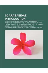 Scarabaeidae Introduction