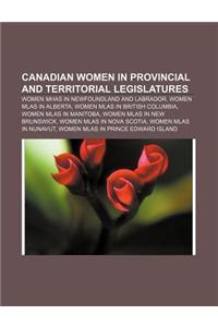 Canadian Women in Provincial and Territorial Legislatures