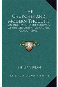 The Churches And Modern Thought