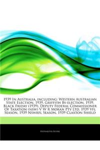 Articles on 1939 in Australia, Including