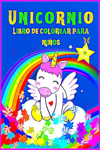 Unicornios libro de colorear para niños
