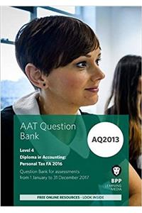 AAT - Personal Tax FA 2016: Question Bank