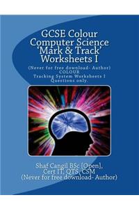 GCSE Colour Computer Science 'Mark & Track' Worksheets I