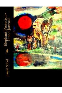 Elephant Protector Lined Journal
