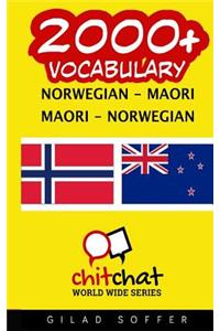 2000+ Norwegian - Maori Maori - Norwegian Vocabulary