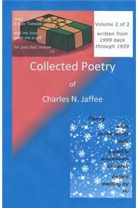 Collected Poetry of Charles N. Jaffee, Volume 2