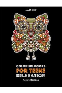 Coloring Books For Teens Relaxation