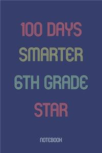 100 Days Smarter 6th Grade Star