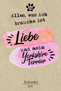 Yorkshire Terrier Kalender 2020