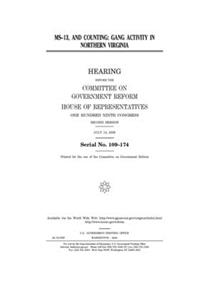 MS-13, and counting
