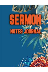 Sermon Notes Journal