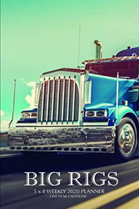 Big Rigs 5 x 8 Weekly 2020 Planner