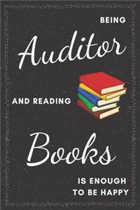 Auditor & Reading Books Notebook