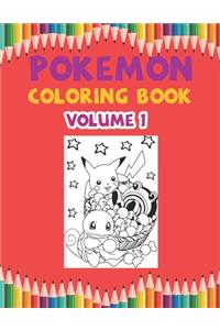 Pokemon Coloring Book Volume 1