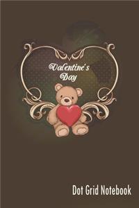 Valentine's Day - Dot Grid Notebook