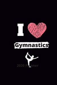 I Love Gymnastics: Notebook for Girls - Cute Lined Gymnastics Gifts For Girls and Gymnast (6×9 size, 110 pages) / Gymnastics Journal