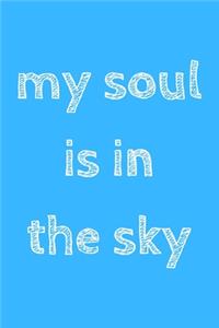 My soul is in the sky