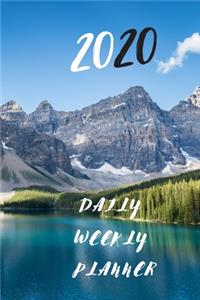 2020 Weekly Monthly Planner