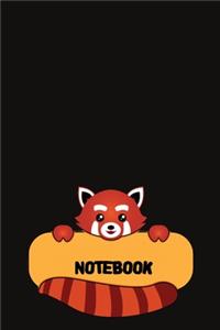 Notebook Red Panda