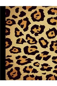 Leopard Print Journal Notebook