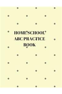 Home School ABC Practice Book