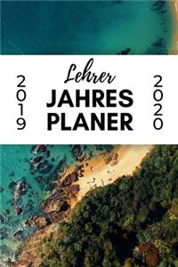 Lehrer Jahres Planer 2019 2020