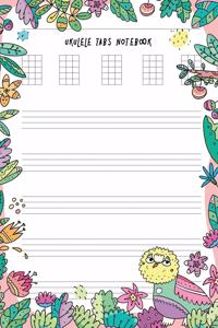 Ukulele Tabs Notebook