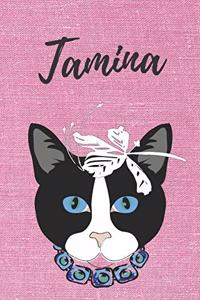 Tamina Katzen-Malbuch / Notizbuch Tagebuch