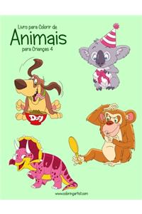 Livro para Colorir de Animais para Crianças 4