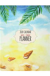 2020 Calendar Planner - Weekly / Monthly