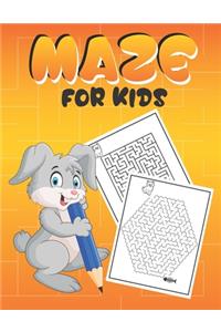 Maze For kids: A Maze Activity Books for Kids 6-12, This is great for developing problem solving skills and critical thinking skills