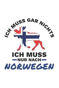 Norwegen Notizbuch