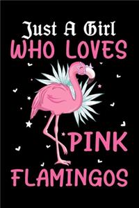 Just a Girl Who Loves Pink Flamingos