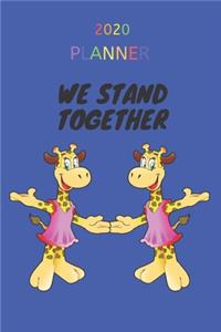 2020 Planner We Stand Together