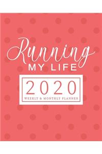 Running My Life 2020 Planner Weekly & Monthly Planner