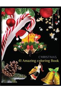 CHRISTMAS 41 Amazing Coloring Book